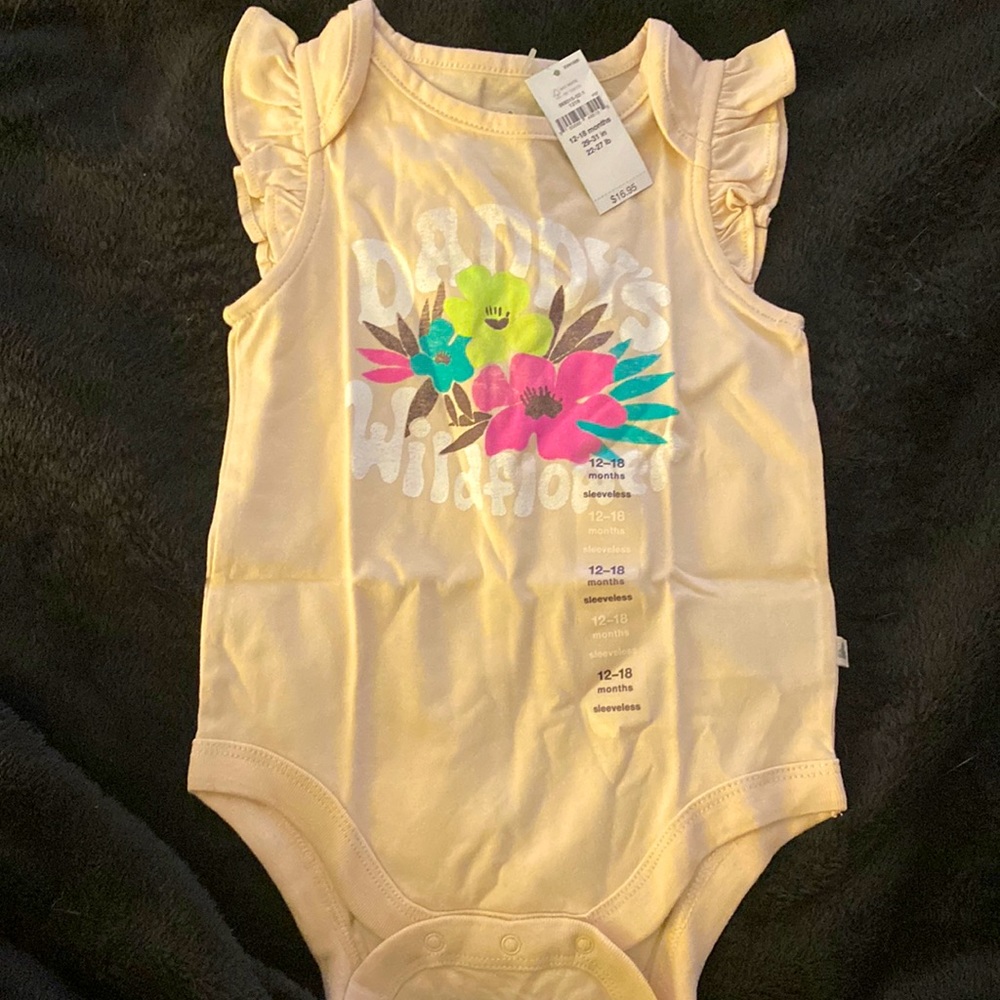 NWT Baby Gap “Daddy’s Wildflower”